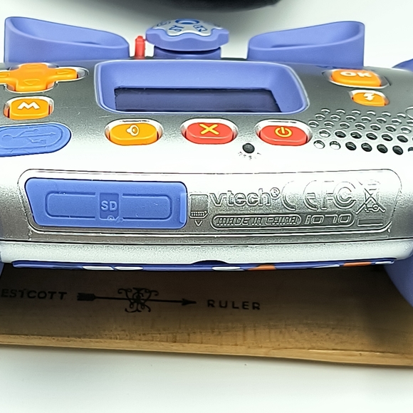 Vtech Kidizoom Plus 2.0 Megapixel Digital Camera 2x Zoom Blue Tested Wit… - Picture 8 of 13